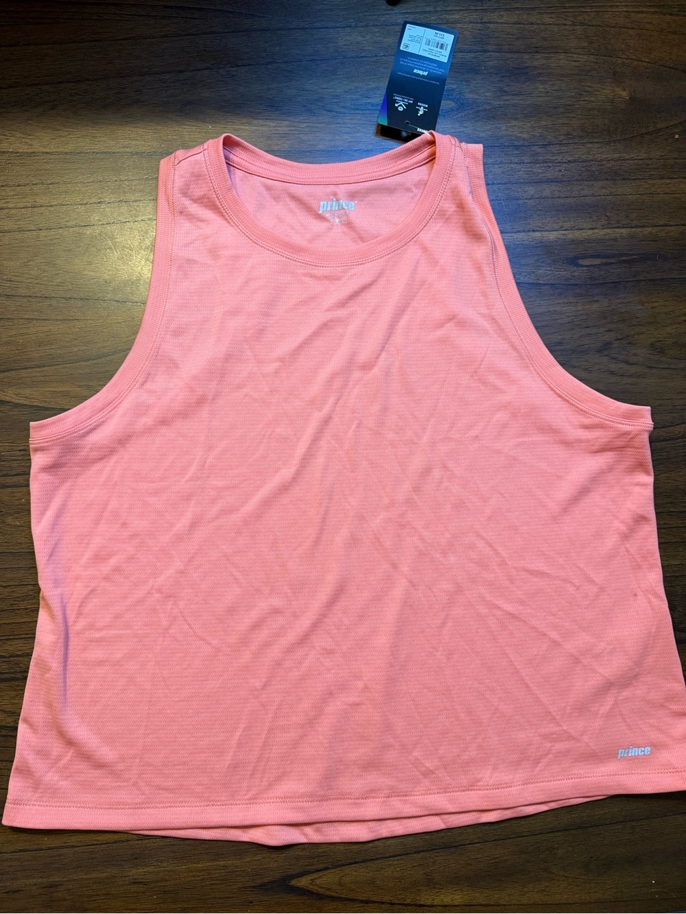 Prince Coral Pink Performance Tank